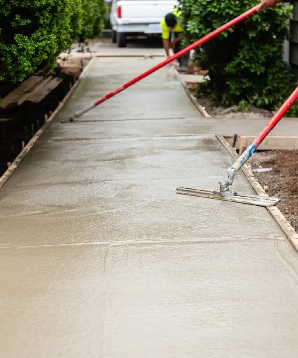 french drain installation