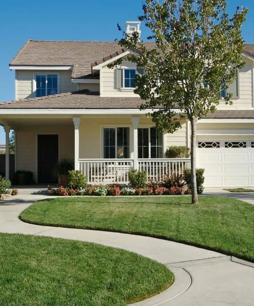 concrete porch and steps